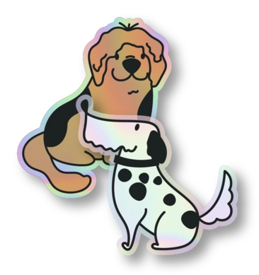 Holographische Aufkleber