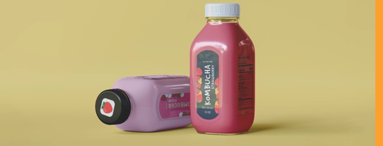 Transparente Aufkleber